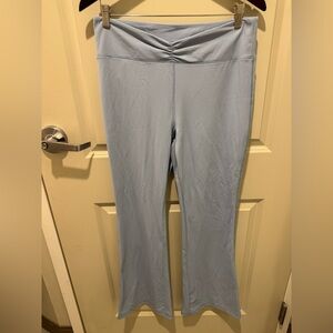 Aeropostale flare leggings yoga pants Sky Blue Activewear size XL